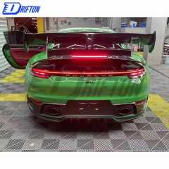 Techart Style Dry Carbon Fiber Aero Body Kit For Porsche 911 992 Carrera S 2019-2023