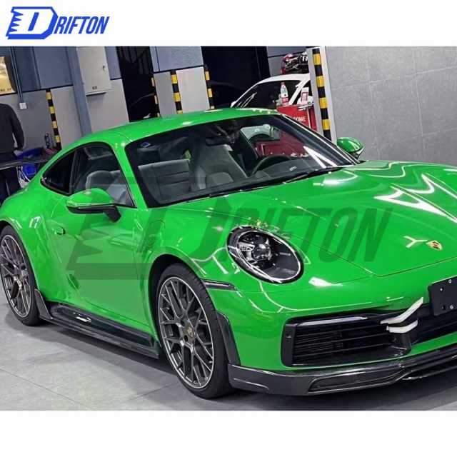 Techart Style Dry Carbon Fiber Aero Body Kit For Porsche 911 992 Carrera S 2019-2023