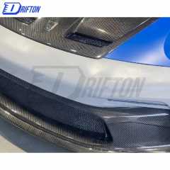 GT3 Style Dry Carbon Fiber With Portion Primer Front Bumper For Porsche 911 992 Carrera S 2019-2023