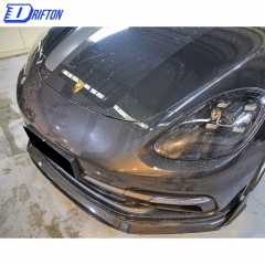 Dry Carbon Fiber Front Lip For Porsche Panamera 971 2017-2018