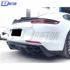 Mansory Style Dry Carbon Fiber Rear Trunk Spoiler For Porsche Panamera 971 2017-2018