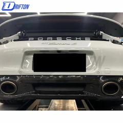 OEM Style Dry Carbon Fiber Diffuser For Porsche 911 992 Carrera S 2019-2023