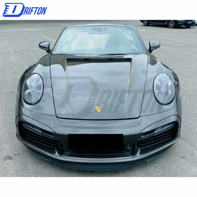 TopCar Style Dry Carbon Fiber Fenders For Porsche 911 992 Carrera S 2019-2023