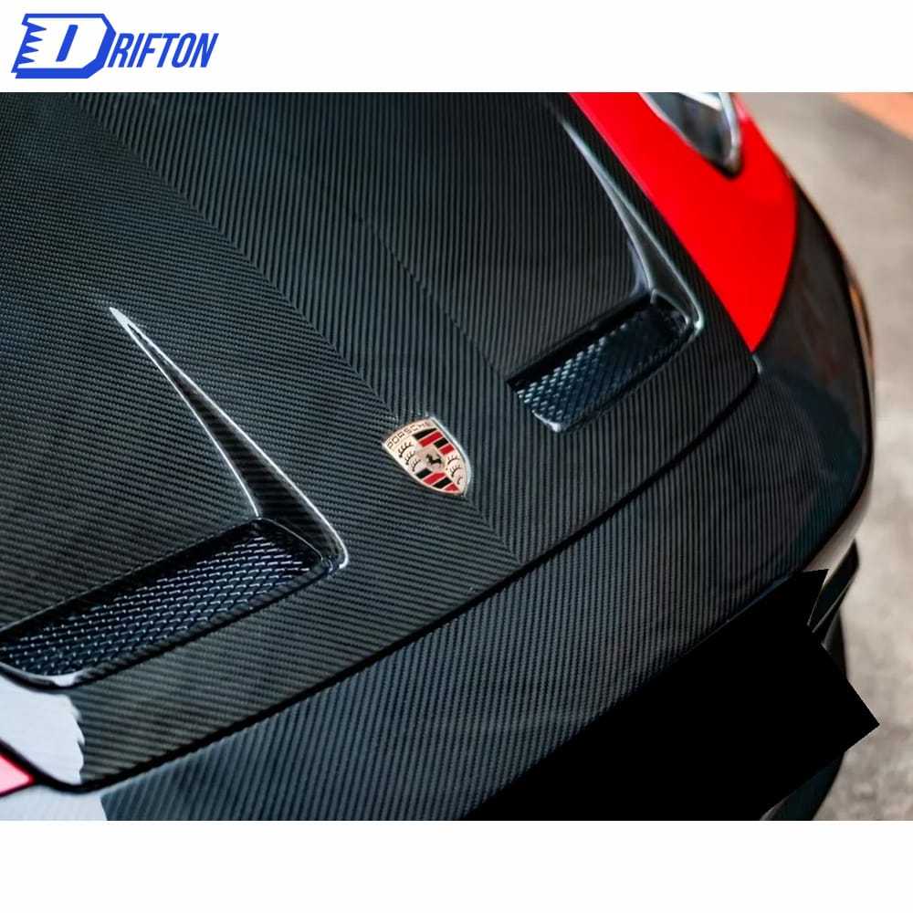 GT3 Style Full Dry Carbon Fiber Front Bumper For Porsche 911 992 Carrera S 2019-2023
