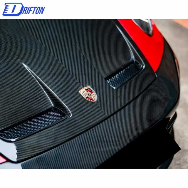 GT3 Style Full Dry Carbon Fiber Front Bumper For Porsche 911 992 Carrera S 2019-2023