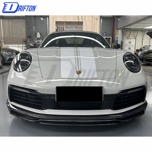 OEM Style Dry Carbon Fiber Mirror Cover For Porsche 911 992 Carrera S 2019-2023