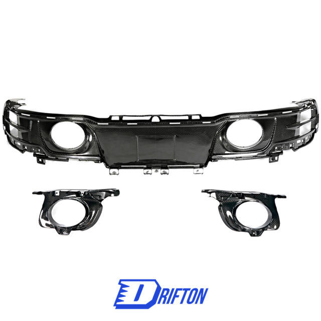 OEM Style Dry Carbon Fiber Diffuser For Porsche 911 992 Carrera 2019-2023