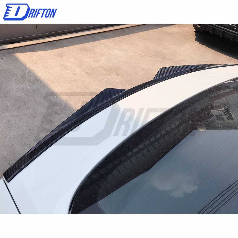 Mansory Style Dry Carbon Fiber Rear Trunk Spoiler For Porsche Panamera 971 2017-2018