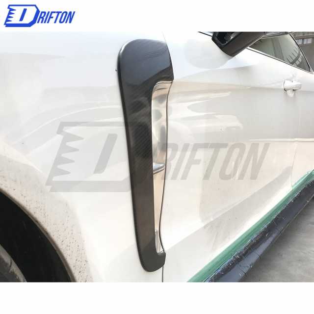 OKING Style Dry Carbon Fiber Fender Side Vent For Porsche Panamera 971 2017-2018