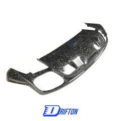 OKING Style Dry Carbon Fiber Rear Diffuser For Porsche Panamera 971 2017-2018