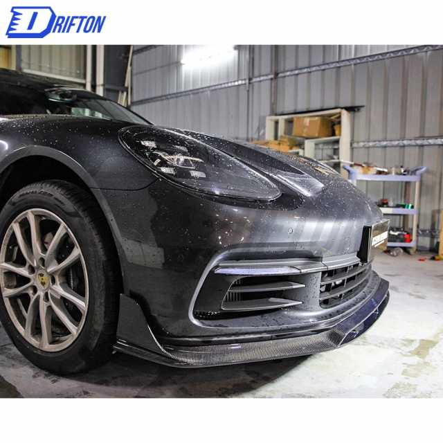 Dry Carbon Fiber Front Lip For Porsche Panamera 971 2017-2018