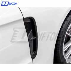 OKING Style Dry Carbon Fiber Side Vent For Porsche Panamera 971 2017-2018
