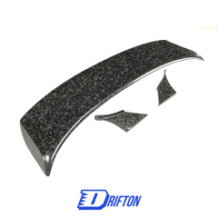 OKING Style Dry Carbon Fiber Rear Spoiler For Porsche Panamera 971 2017-2018