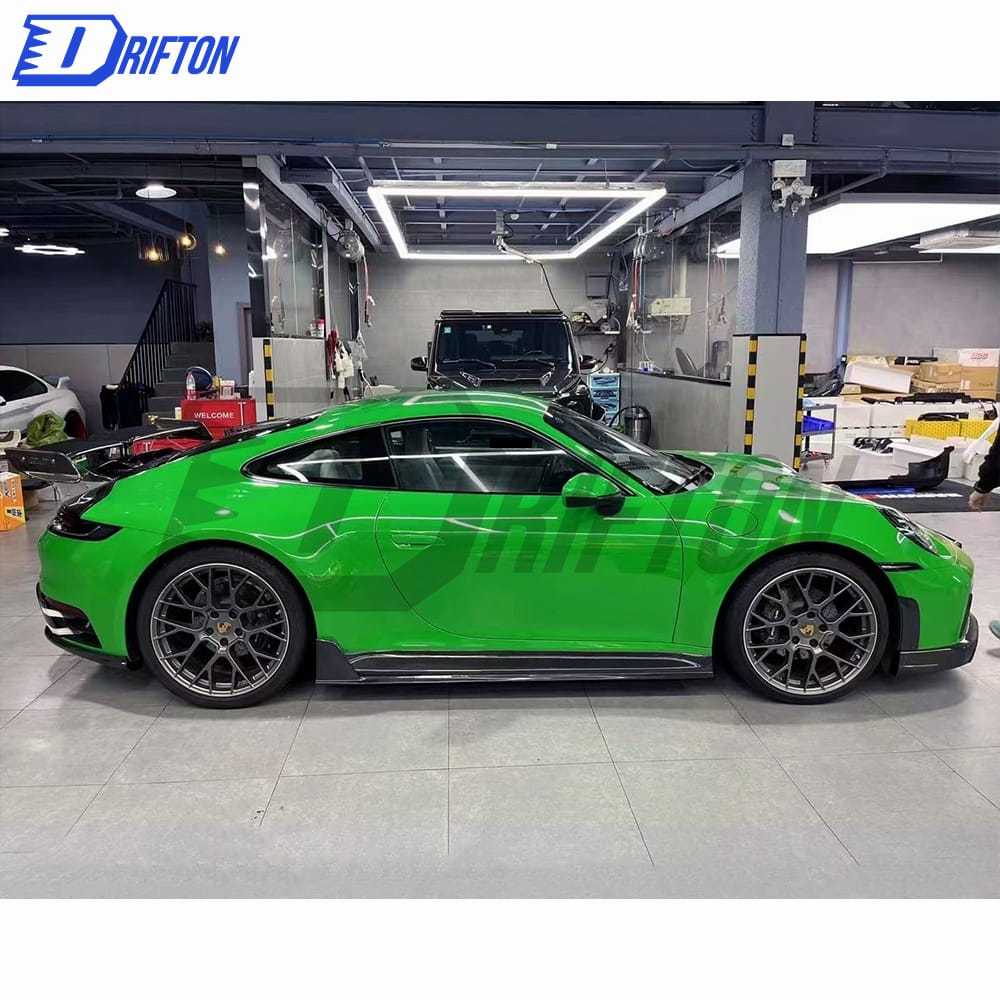 Techart Style Dry Carbon Fiber Aero Body Kit For Porsche 911 992 Carrera S 2019-2023