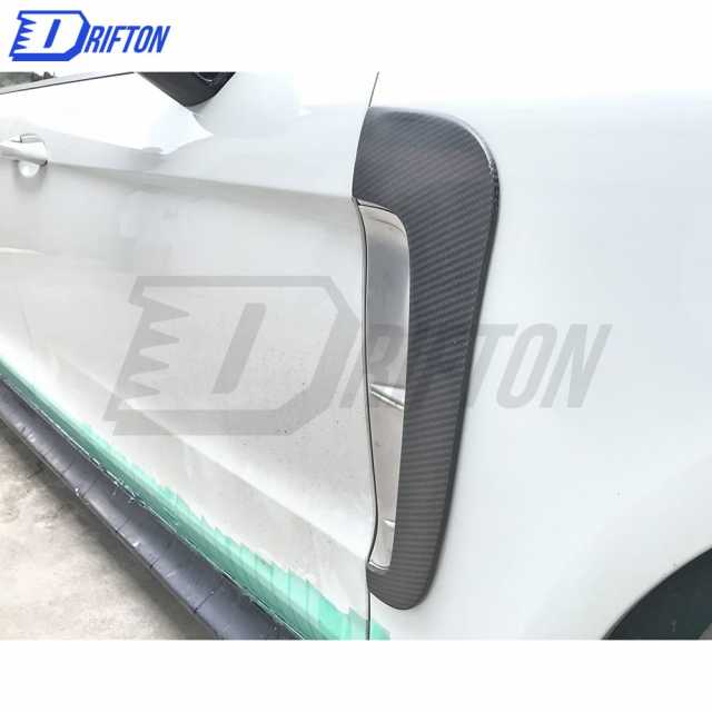 OKING Style Dry Carbon Fiber Fender Side Vent For Porsche Panamera 971 2017-2018