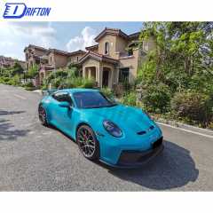 GT3 Style Dry Carbon Fiber With Full Primer Front Bumper For Porsche 911 992 Carrera S 2019-2023