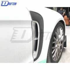 OKING Style Dry Carbon Fiber Fender Side Vent For Porsche Panamera 971 2017-2018