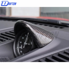 Dry Carbon Fiber Compass Cover For Porsche 911 992 Carrera S 2019-2023
