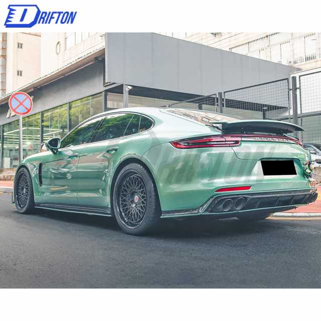 Dry Carbon Fiber Rear Diffuser For Porsche Panamera 971 2017-2018