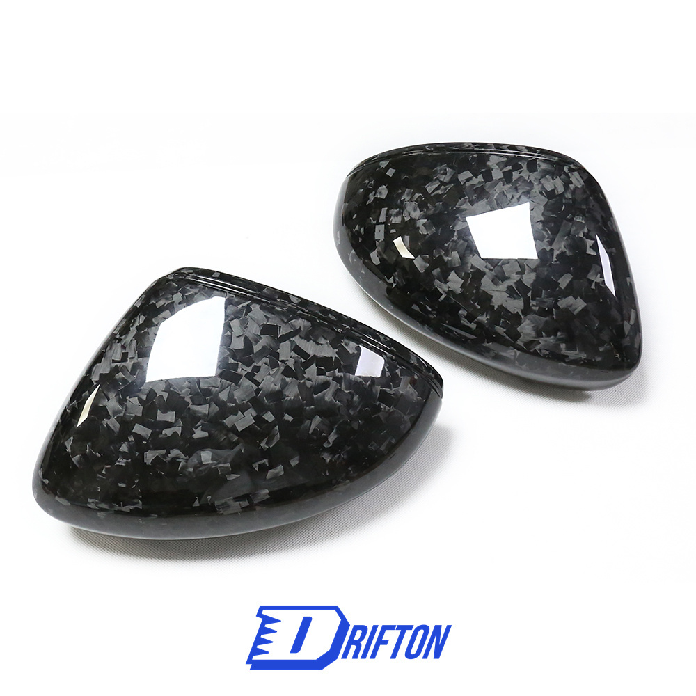 Forged Dry Carbon Fiber Mirror Housing For Porsche Panamera 971 971.1 971.2 2017-2023 LHD