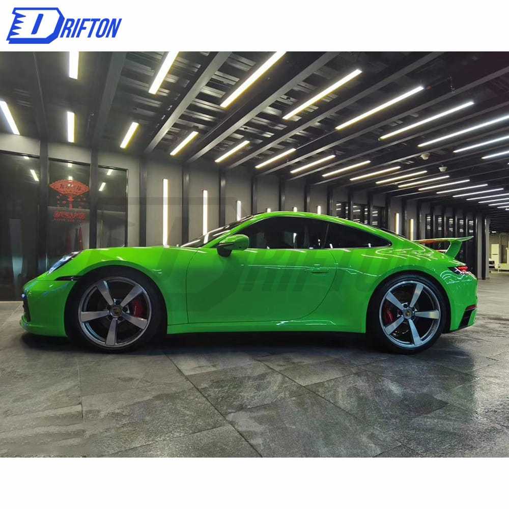 Sport Design Style Dry Carbon Fiber With Full Primer Rear Spoiler For Porsche 911 992 Carrera S 2019-2023