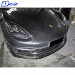 Dry Carbon Fiber Front Lip For Porsche Panamera 971 2017-2018