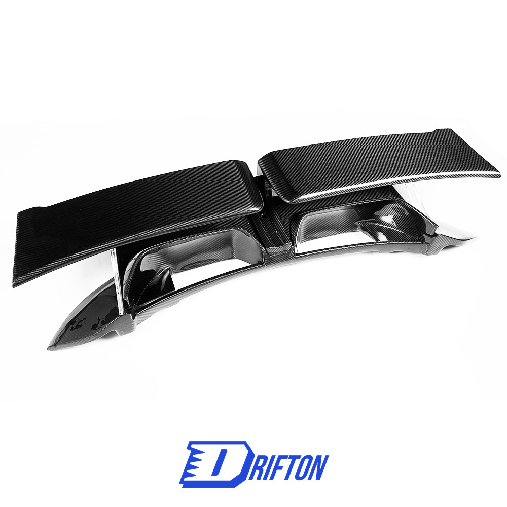 Techart Style Dry Carbon Fiber Rear Spoiler For Porsche 911 992 Carrera S 2019-2023