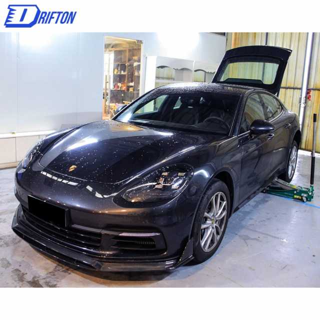 Dry Carbon Fiber Front Lip For Porsche Panamera 971 2017-2018