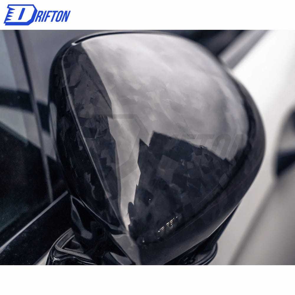 Paktechz Style Forged Dry Carbon Fiber Mirror Cover For Porsche Panamera 971 2017-2018