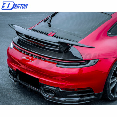 Z007 Style Dry Carbon Fiber Rear Diffuser For Porsche 911 992 Carrera S 2019-2023