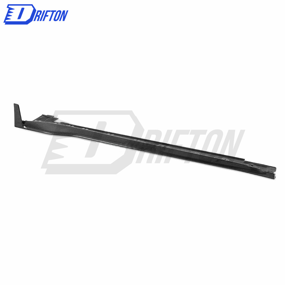 Paktechz Design Dry Carbon Fiber Side Skirt For Porsche 911 992 Turbo S 2019-2023