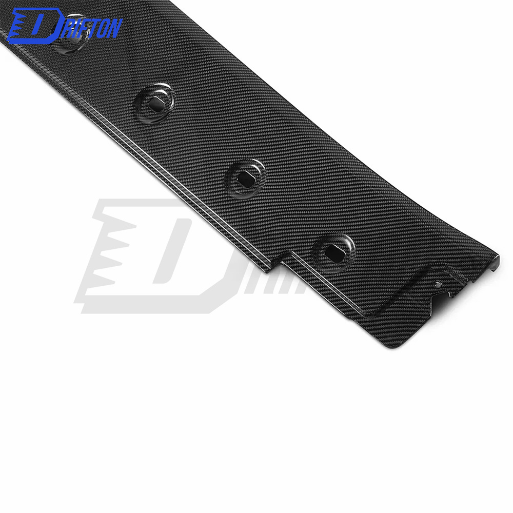 Paktechz Design Dry Carbon Fiber Side Skirt For Porsche 911 992 Turbo S 2019-2023
