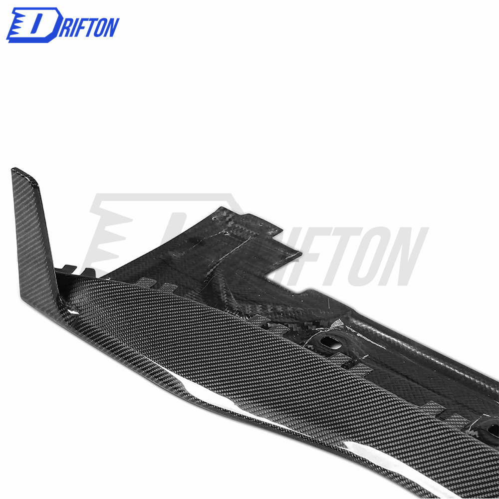 Paktechz Design Dry Carbon Fiber Side Skirt For Porsche 911 992 Turbo S 2019-2023