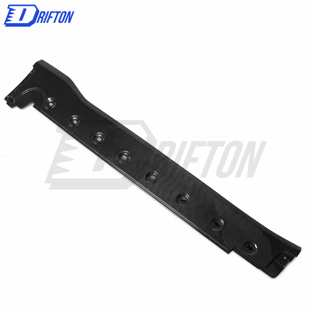 Paktechz Design Dry Carbon Fiber Side Skirt For Porsche 911 992 Turbo S 2019-2023