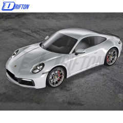 Paktechz Design Dry Carbon Fiber Side Skirt For Porsche 911 992 Carrera S 2019-2023