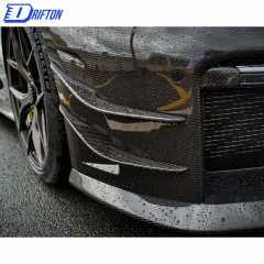 Paktechz Design Dry Carbon Fiber With Portion Primer Front Bumper For Porsche 911 992 2019-2023