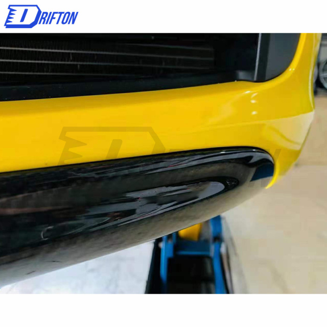 Paktechz Design Dry Carbon Fiber Front Splitter For Porsche 911 992 Carrera S 2019-2023