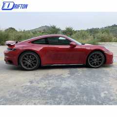 Turbo S Style Dry Carbon Fiber Rear Spoiler Set For Porsche 911 992 2019-2023