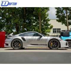 Techart Street R Style Dry Carbon Fiber Body Kit For Porsche 911 992 Turbo S
