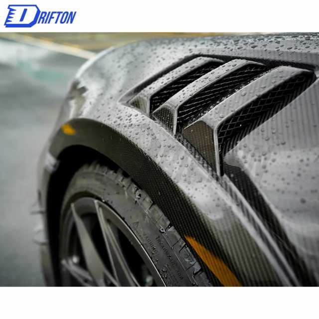 Paktechz Design Dry Carbon Fiber Fender For Porsche 911 992 Turbo S 2019-2023