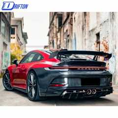 GT3 Style Full Dry Carbon Fiber Body Kit For Porsche 911 992 Carrera S 2019-2023