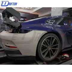 GT3 Style Dry Carbon Fiber With Portion Primer Body Kit For Porsche 911 992 Carrera S 2019-2023