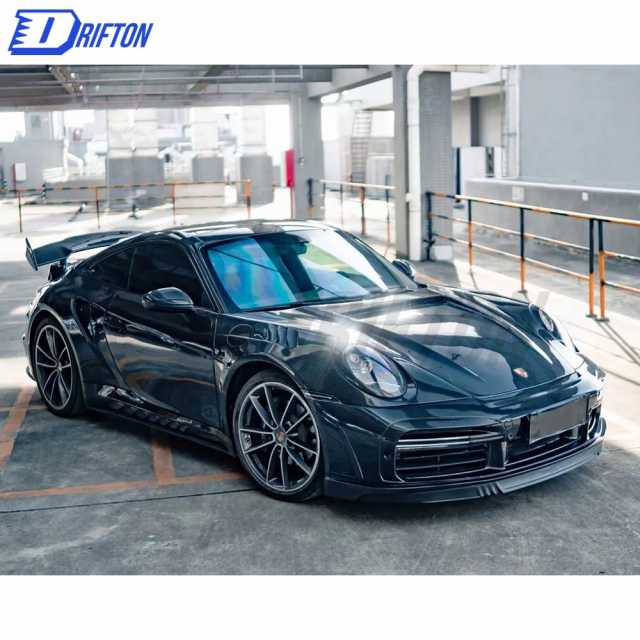 Topcar Stinger Style Dry Carbon Fiber Full Body Kit For Porsche 911 992 Carrera S 2019-2023
