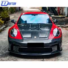 GT3 Style Full Dry Carbon Fiber Body Kit For Porsche 911 992 Carrera S 2019-2023