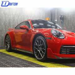Turbo S Style Dry Carbon Fiber Side Skirt For Porsche 911 992 2019-2023