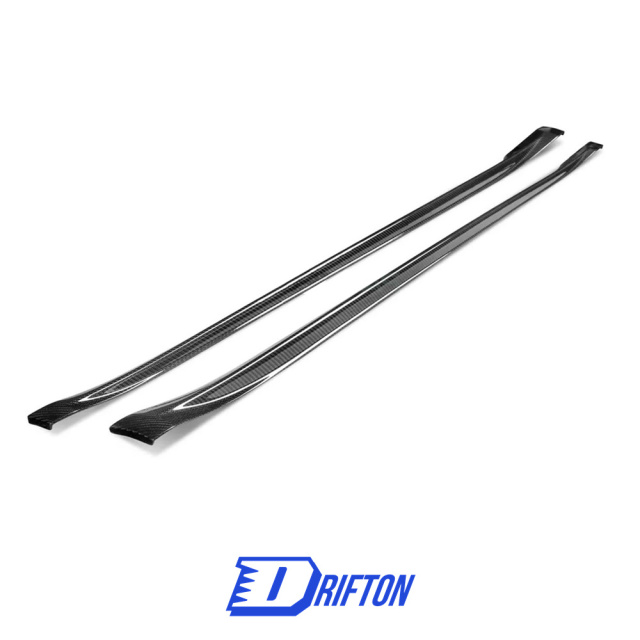 Paktechz Design Dry Carbon Fiber Side Skirt For Porsche 911 992 Carrera S 2019-2023