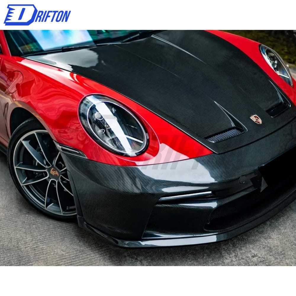 GT3 Style Full Dry Carbon Fiber Body Kit For Porsche 911 992 Carrera S 2019-2023