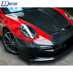 GT3 Style Full Dry Carbon Fiber Body Kit For Porsche 911 992 Carrera S 2019-2023