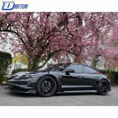 CMST Style Carbon Fiber Front Lip For Porsche Taycan 4S 2019-2020