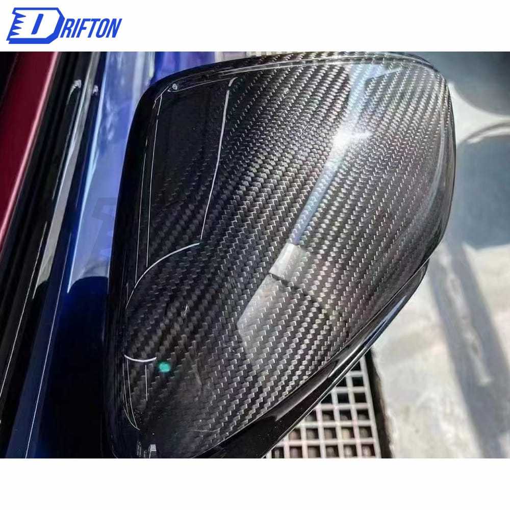Dry Carbon Fiber Mirror Cover For Porsche Taycan 2019-2020